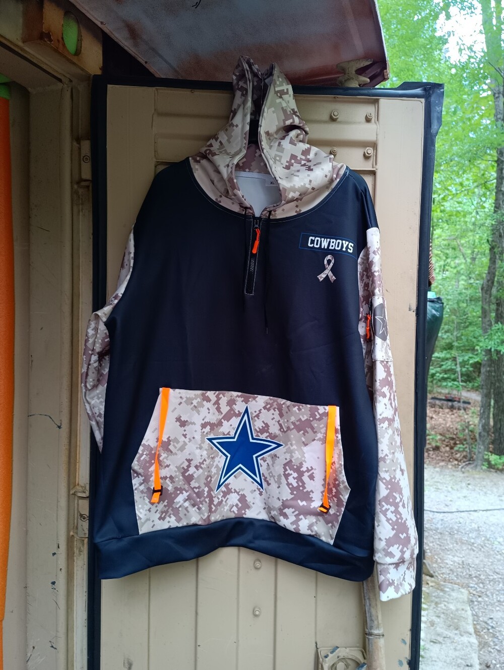 Dallas Cowboys Long Sleeve Hoodie Xl